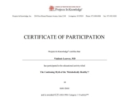 Projects in Knowledge. Метаболическое здоровье