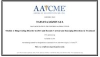09-2015_ ТВЛ_ Американская Академия непрерывного образования_ Модуль2_Лечение компульсивного переедания